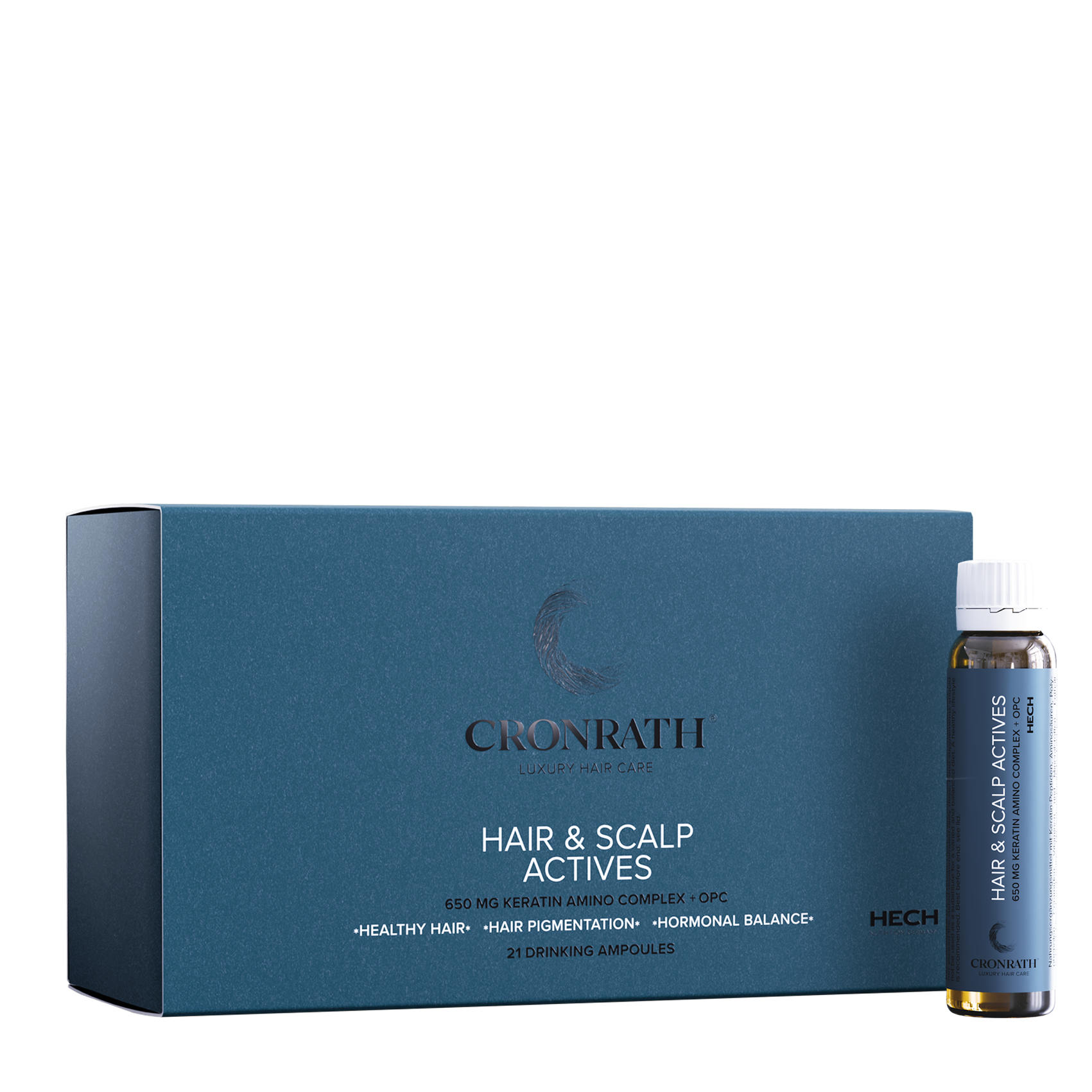 HECH® | Cronrath® HAIR & SCALP ACTIVES<br> 21 Ampoules