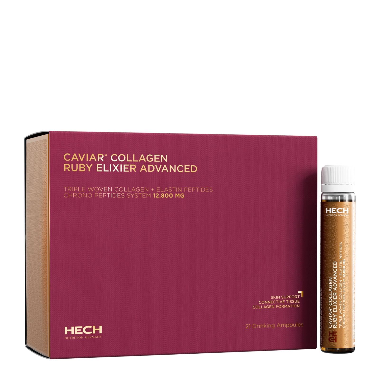 HECH® CAVIAR COLLAGEN RUBY ELIXIER ADVANCED <p>21 Ampoules