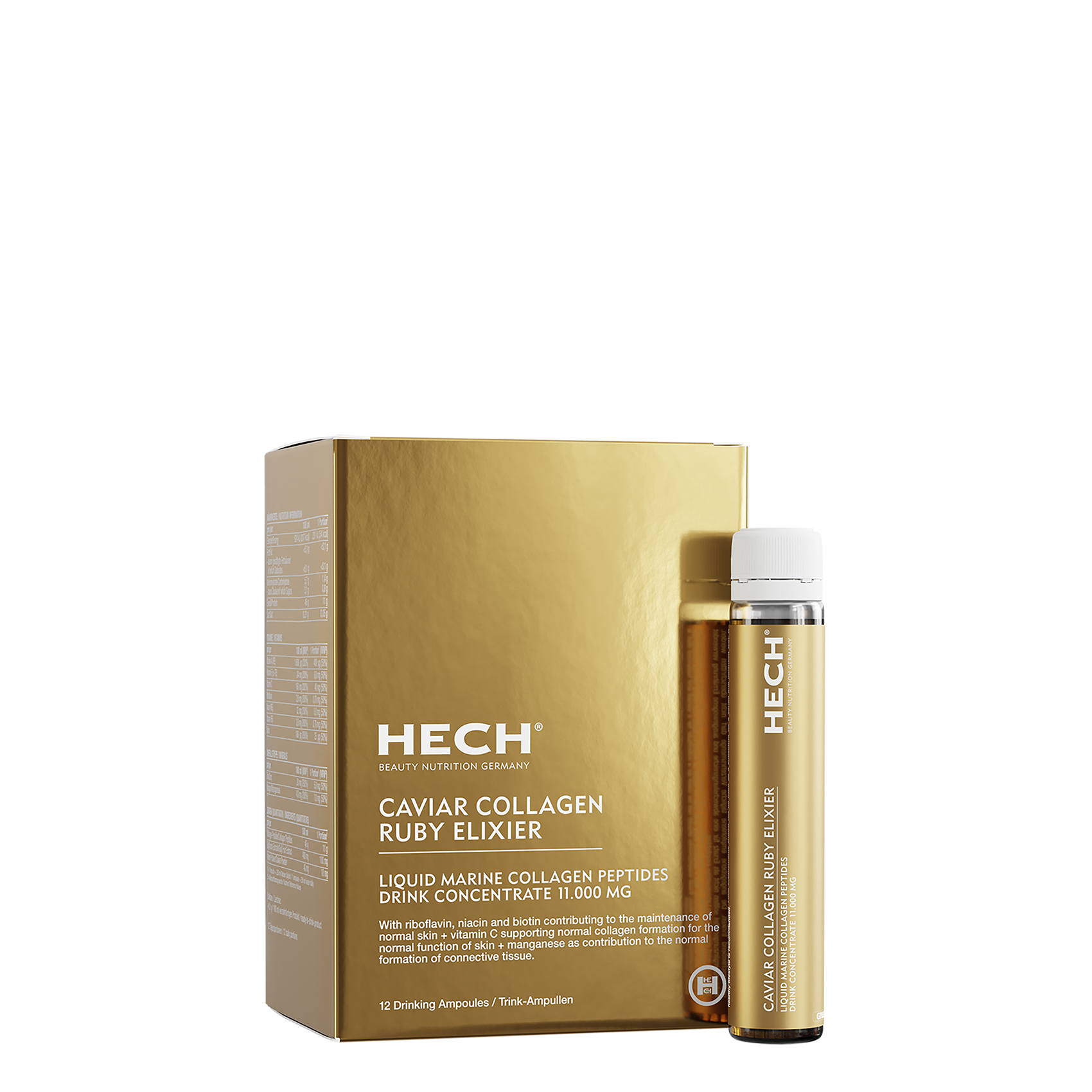 HECH® CAVIAR COLLAGEN RUBY ELIXIER <p>12 Ampoules