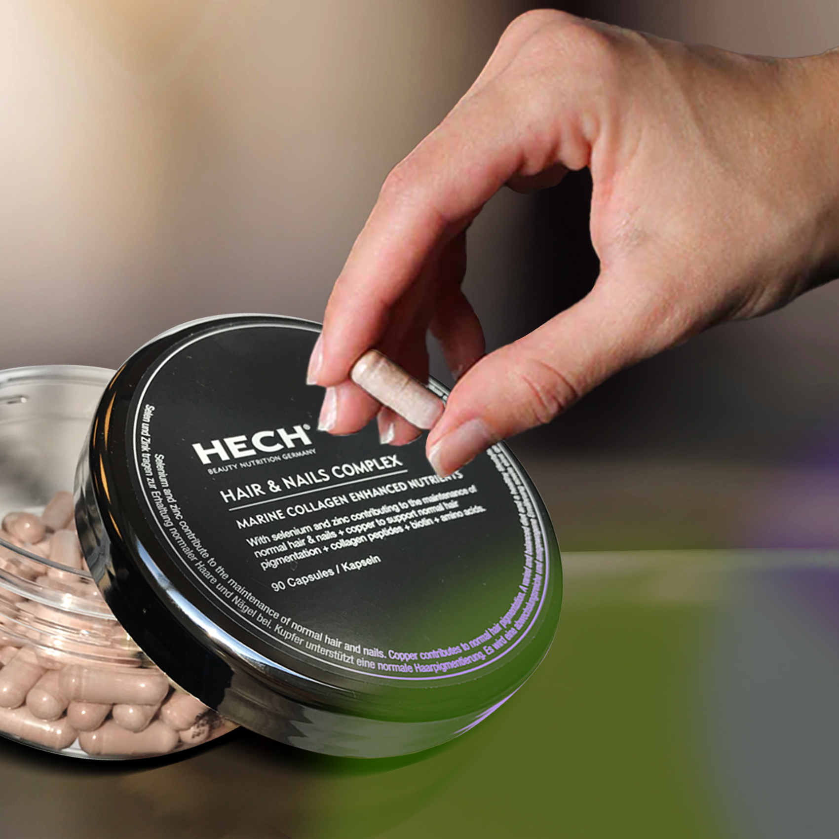 HECH® HAIR & NAILS COMPLEX <br>90 Capsules