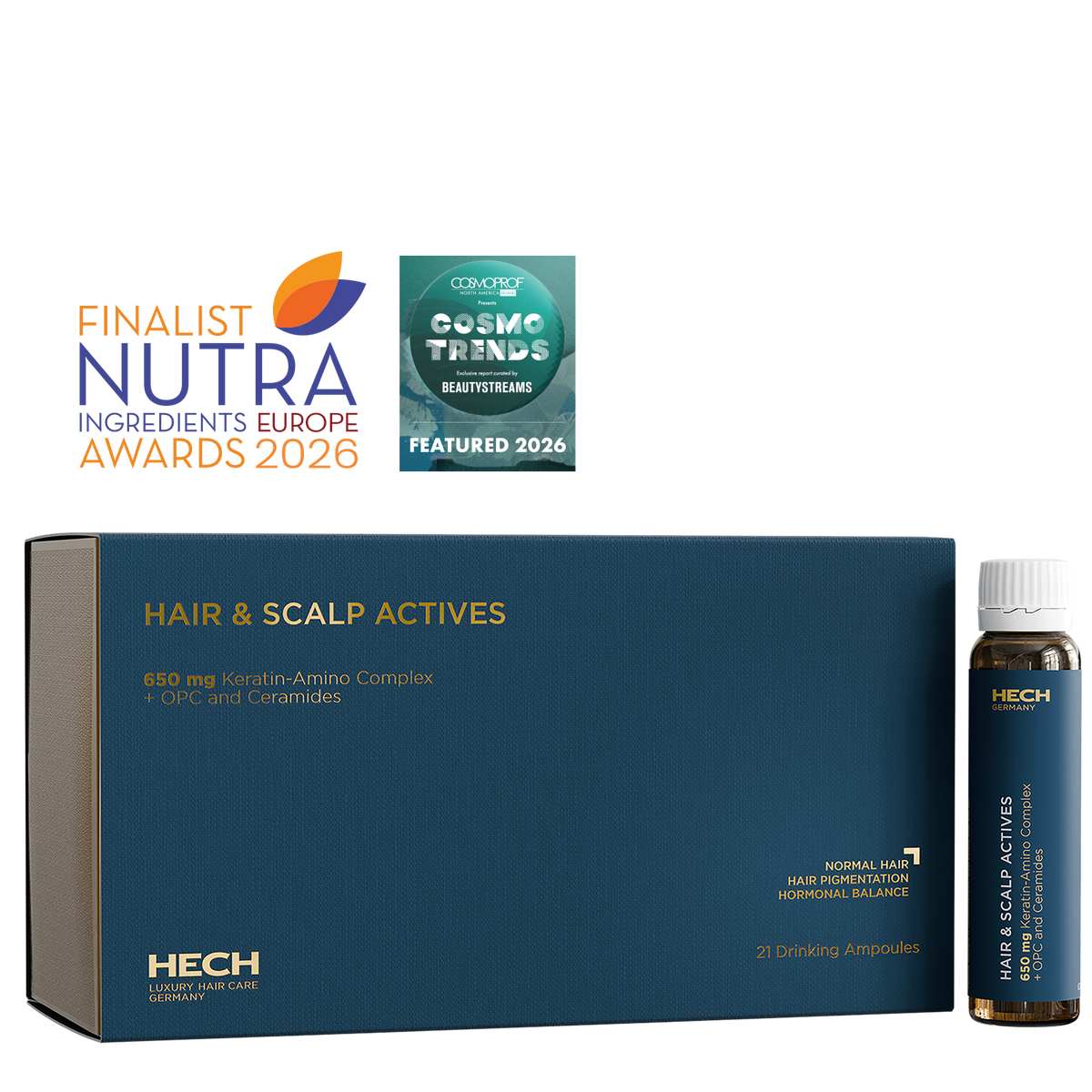 HECH® HAIR & SCALP ACTIVES<br> 21 Ampoules