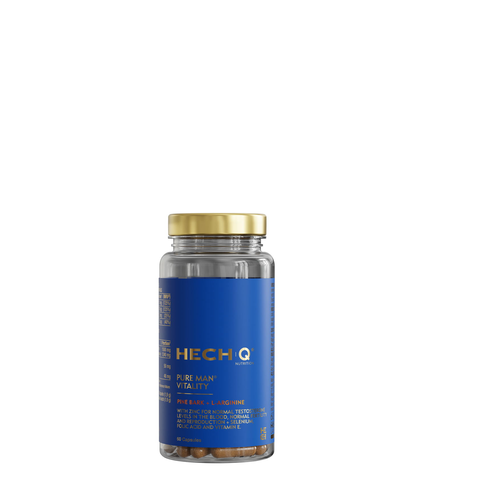 HECH | Q NUTRITION® PURE MAN VITALITY </p> 60 Kapseln