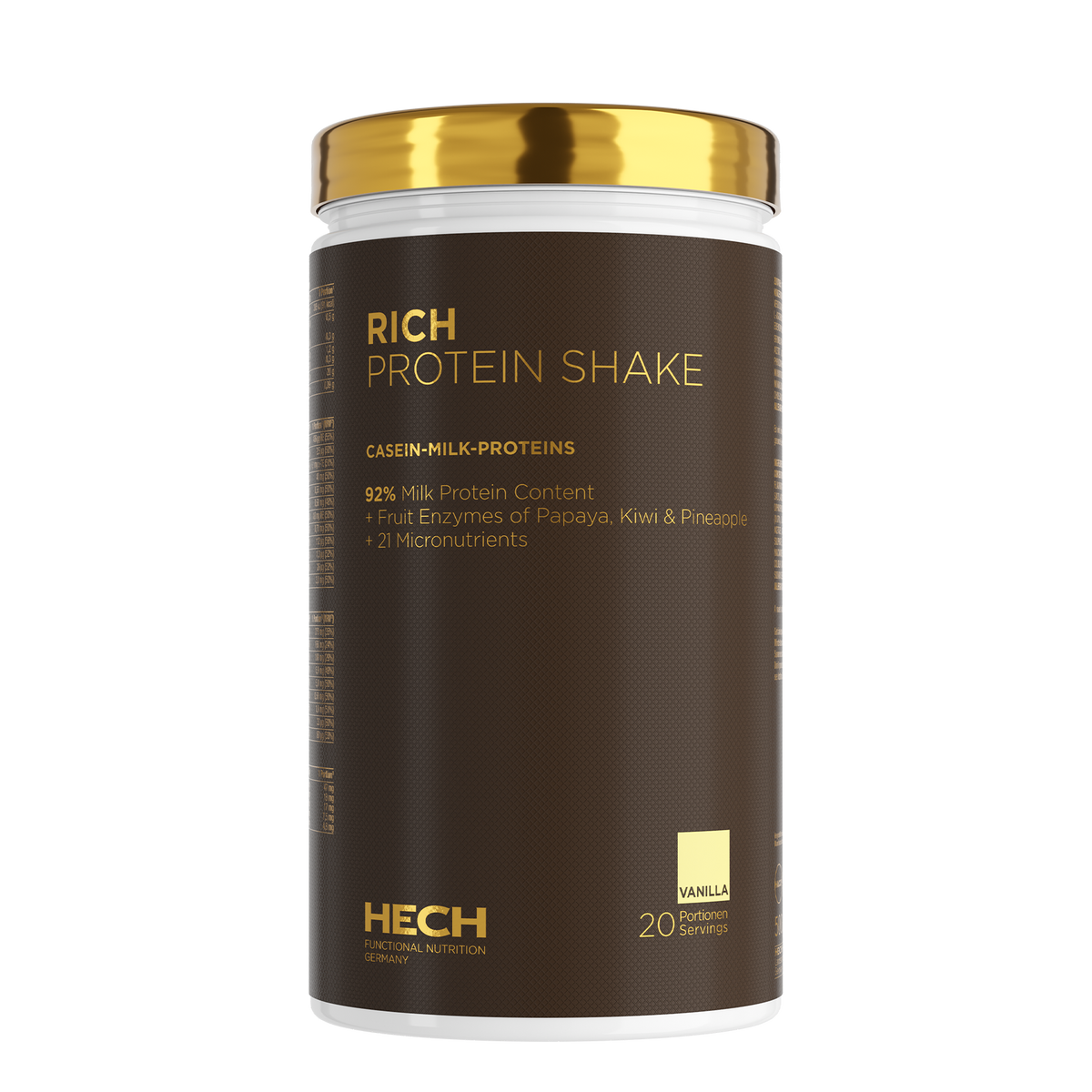 HECH® RICH PROTEIN SHAKE<br> 500 g Pulver