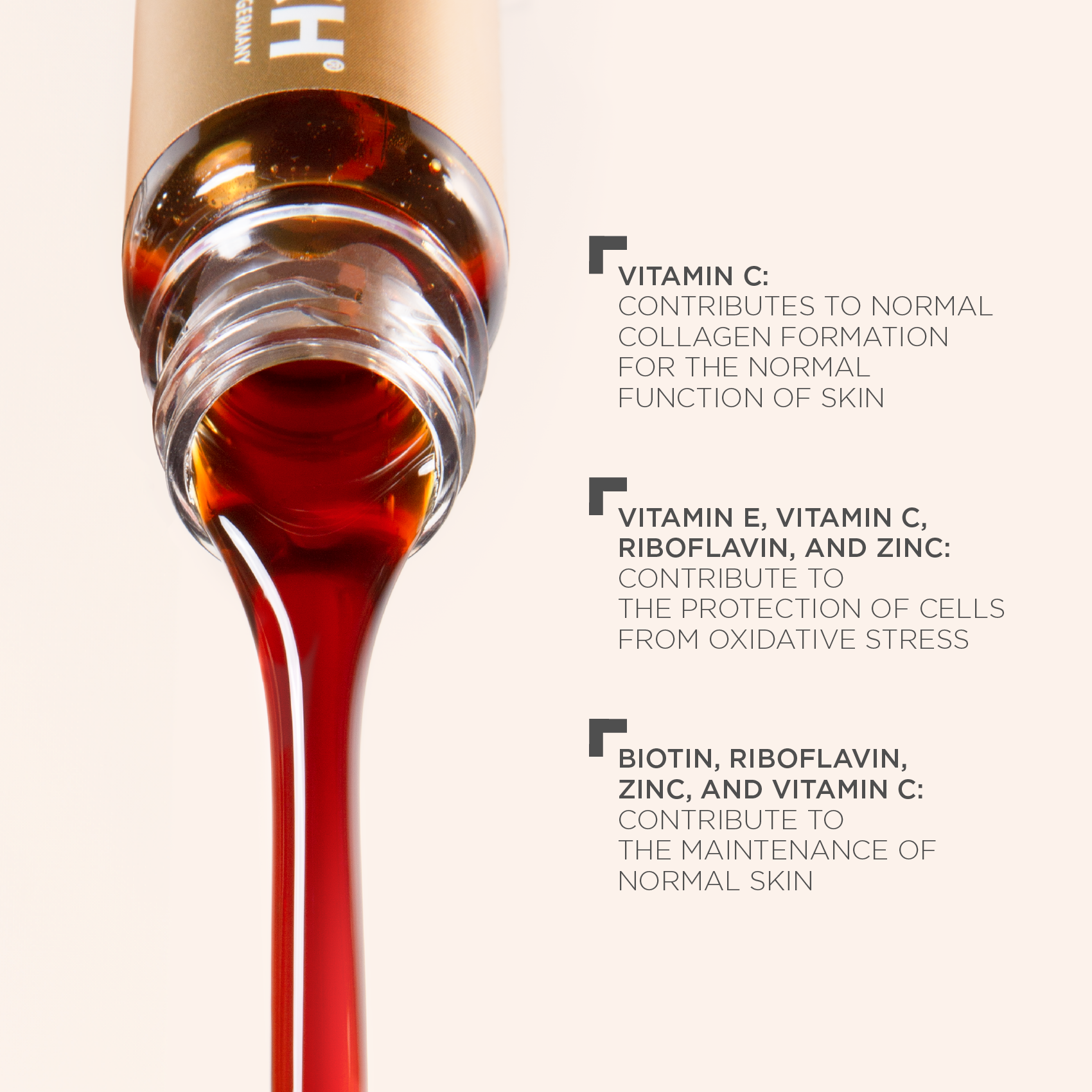 HECH® CAVIAR COLLAGEN RUBY ELIXIER <p>12 Ampoules