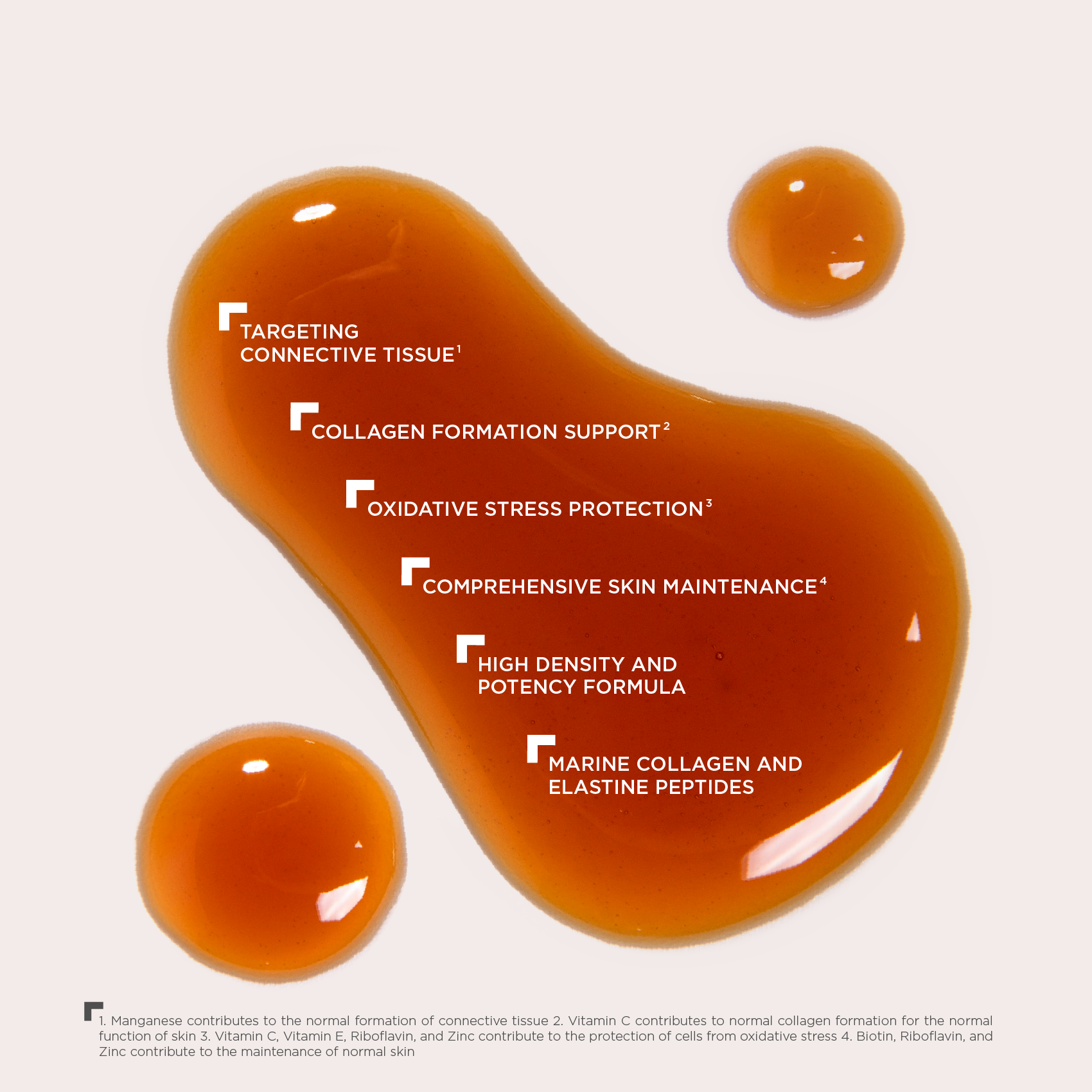HECH® TRIPLE WOVEN COLLAGEN & ELASTIN | RUBY ADVANCED ELIXIER <br> 21 Ampullen