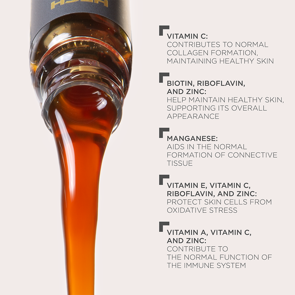 HECH® TRIPLE WOVEN COLLAGEN & ELASTIN | RUBY ADVANCED ELIXIER<br> 24 Ampoules