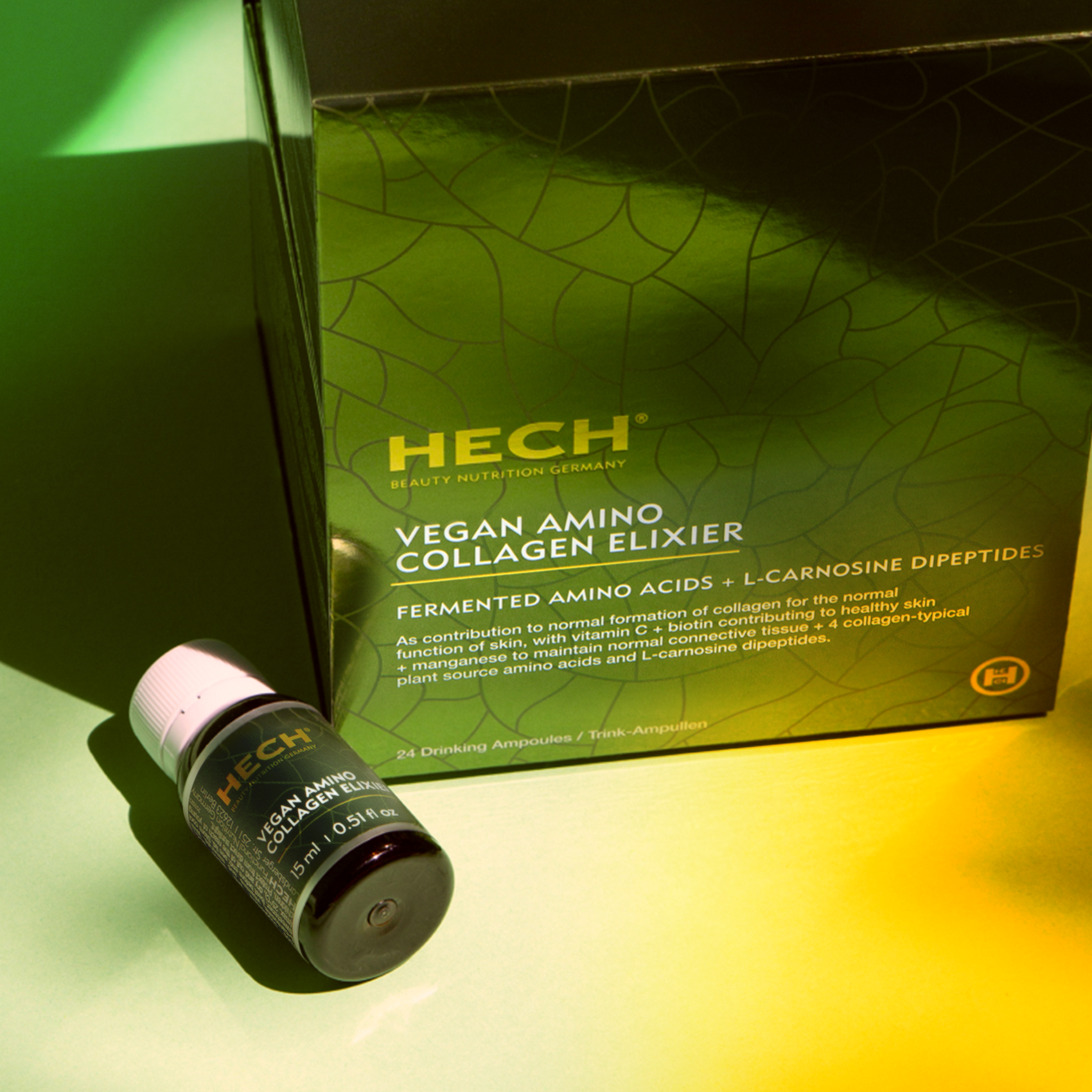 HECH® VEGAN AMINO COLLAGEN ELIXIER<br> 24 Ampullen