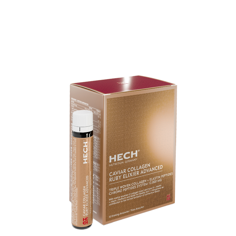 HECH® CAVIAR COLLAGEN RUBY ELIXIER ADVANCED <br> 12 Ampoules