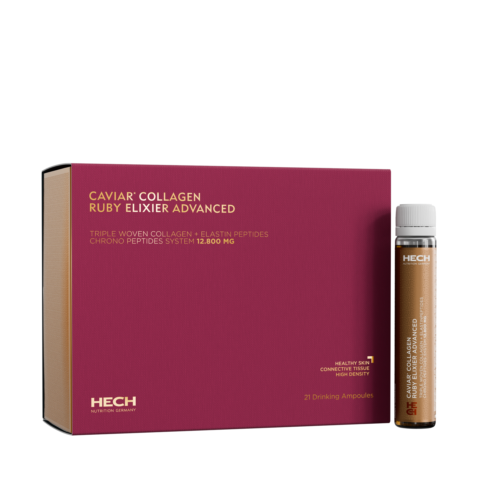 HECH® CAVIAR COLLAGEN RUBY ELIXIER ADVANCED 21 Ampullen