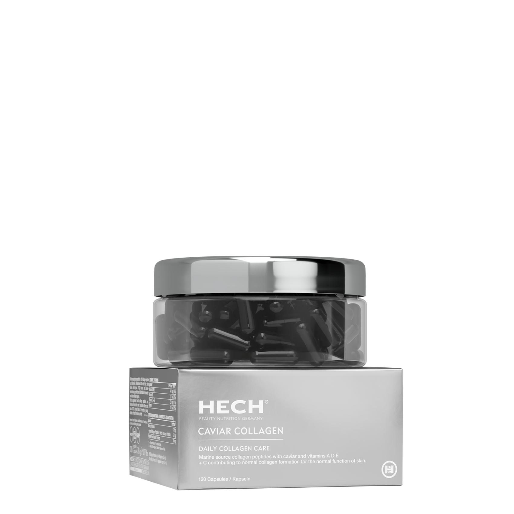HECH® CAVIAR COLLAGEN CAPSULES <br>120 Capsules