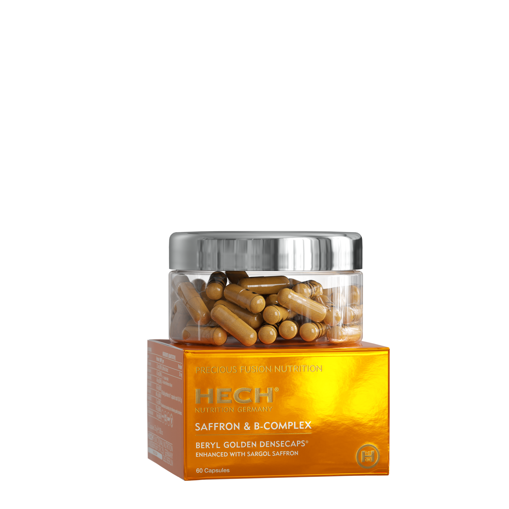 HECH® SAFFRON B-COMPLEX <br> 60 Kapseln