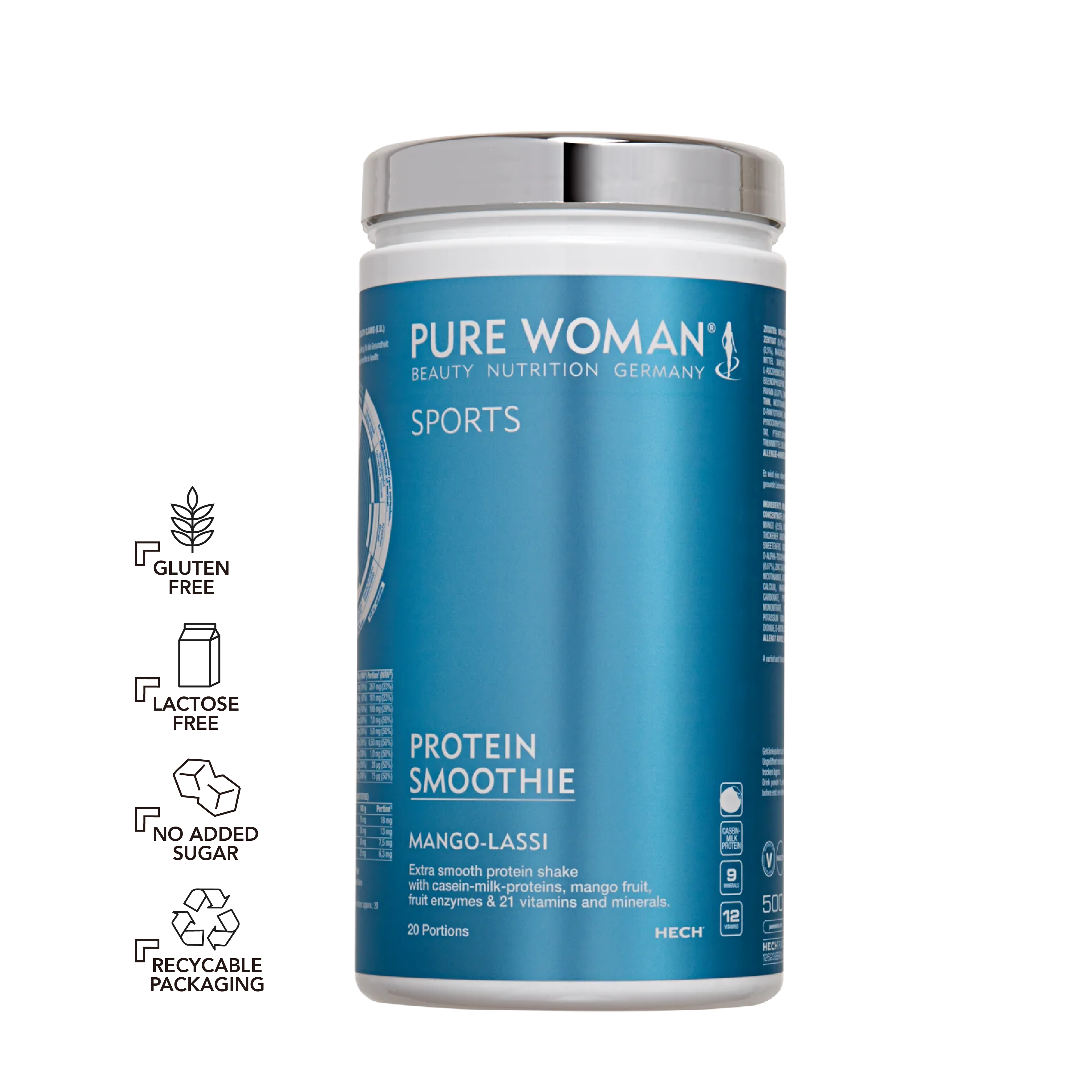 PURE WOMAN® PROTEIN SMOOTHIE <br>500 g Powder <br>