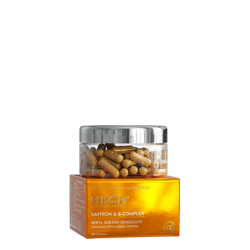 HECH® SAFFRON B-COMPLEX <br> 60 Capsules