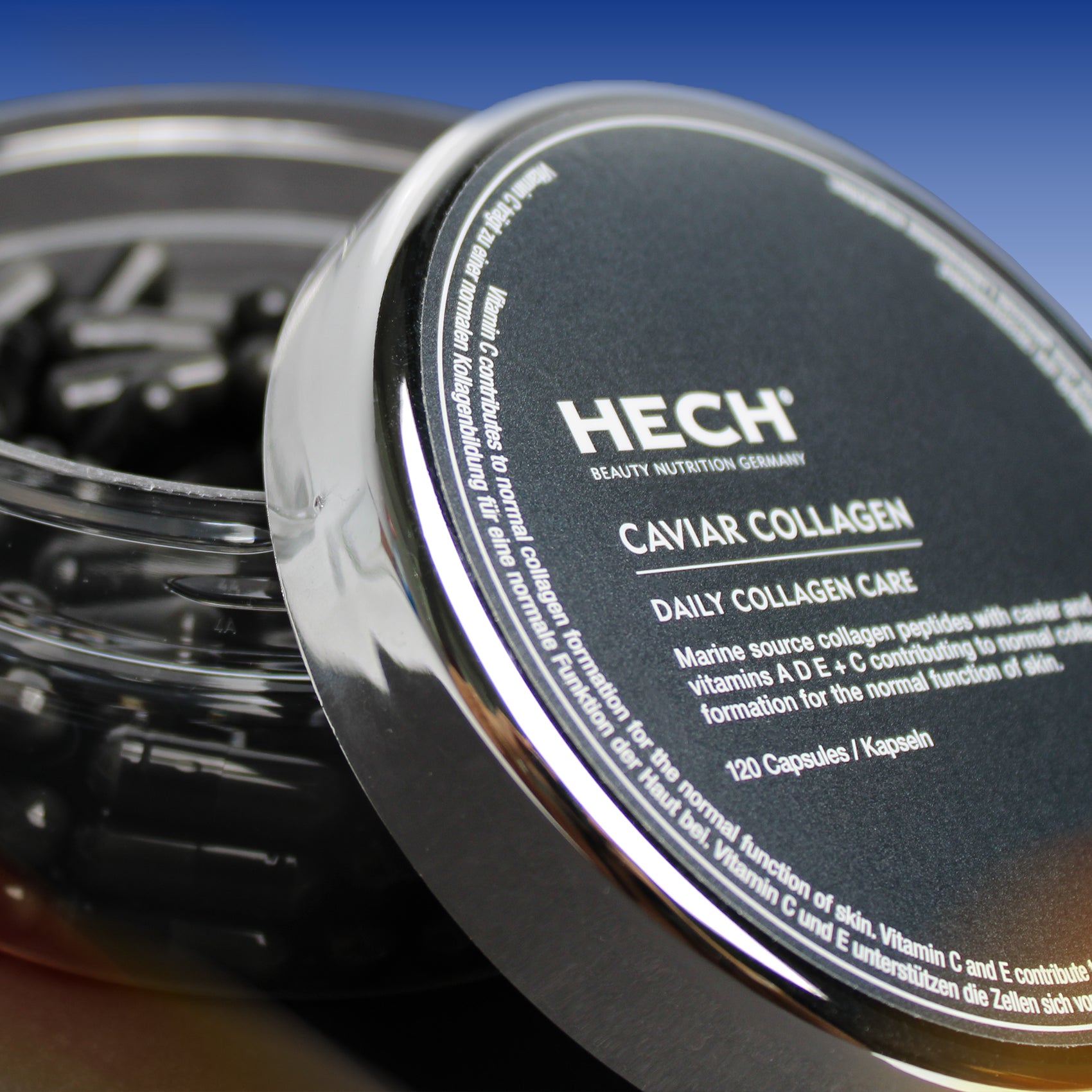 HECH® CAVIAR COLLAGEN CAPSULES <br>120 Capsules