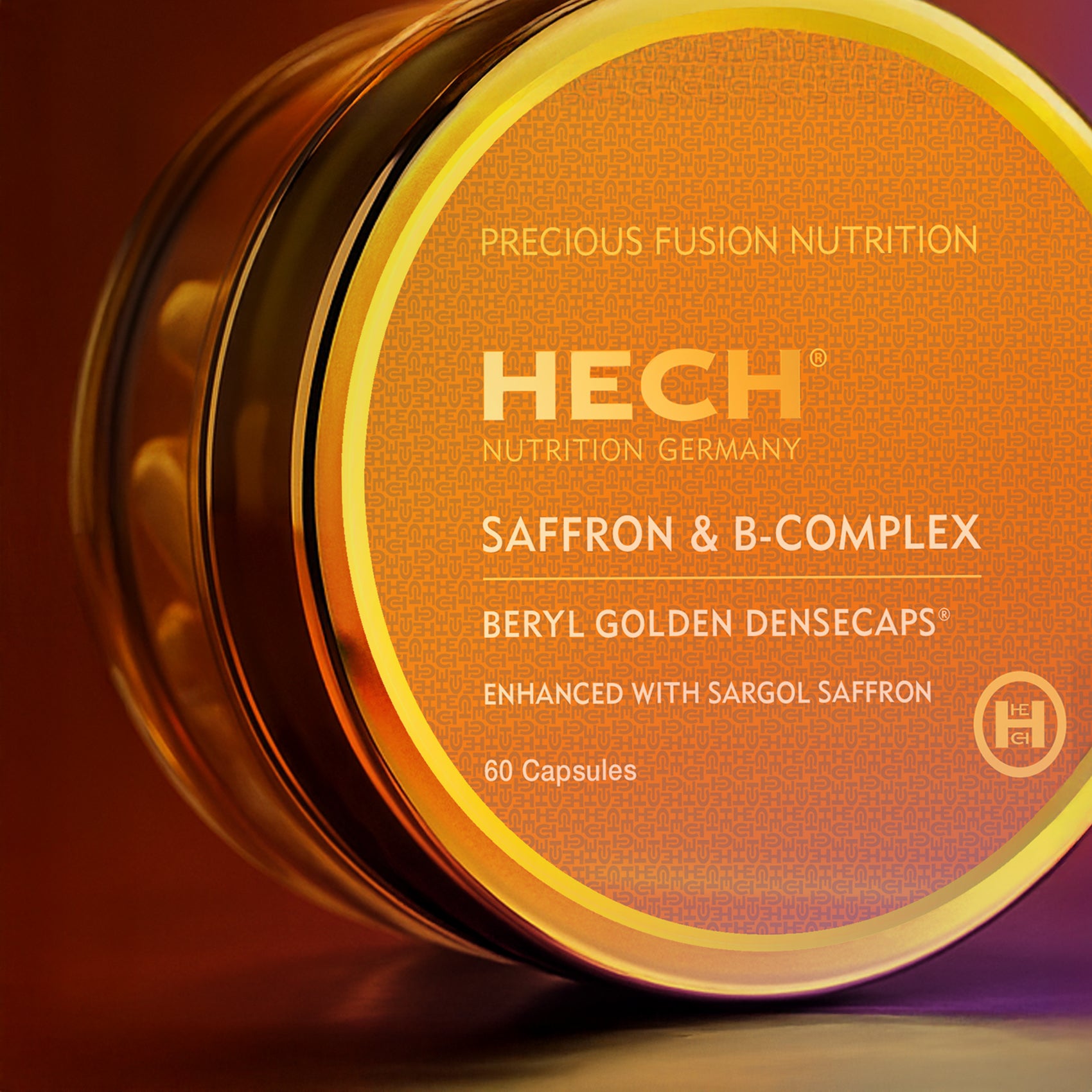 HECH® SAFFRON B-COMPLEX <br> 60 Capsules